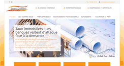 Desktop Screenshot of investconseil.fr