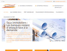 Tablet Screenshot of investconseil.fr